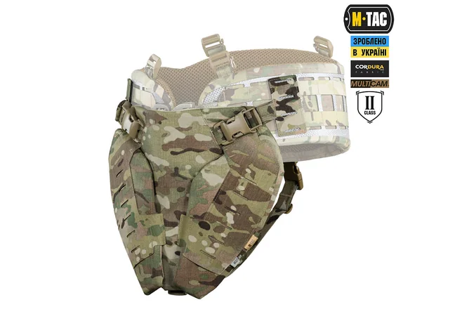 Балістичний захист паху M-Tac Groin Protection 2 клас Multicam Фото 3
